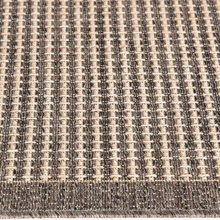 Brown Gather Indoor/Outdoor Area Rug, 5x7