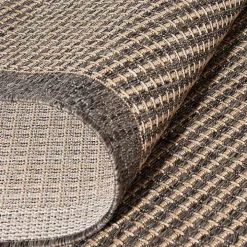 Brown Gather Indoor/Outdoor Area Rug, 5x7