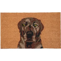 Brown Labrador Doormat