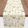 Bunnies and Baskets Easter Table Runner, 90 in.