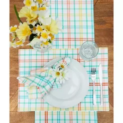 Bunny Trail Plaid Placemats, Set of 6