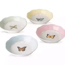 Butterfly Meadow Fruit Bowls, Set of 4