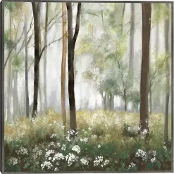 Calm Meadow Framed Canvas Art Print