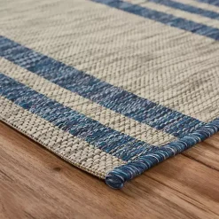 Captiva Nautical Helm Outdoor Area Rug, 5x7