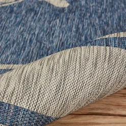 Captiva Nautical Helm Outdoor Area Rug, 5x7