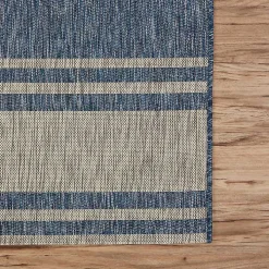 Captiva Nautical Helm Outdoor Area Rug, 7x9