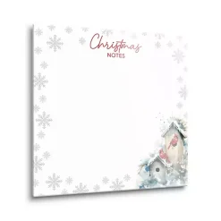 Cardinal Christmas Note Dry Erase Board, 8x8 in.