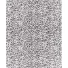 Cauli Black Leopard Print Outdoor Rug, 7x10