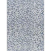 Cauli Blue Leopard Print Outdoor Rug, 7x10