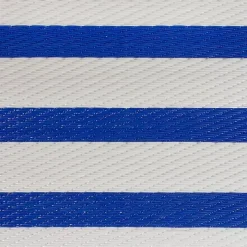 Cerulean Stripes Outdoor Area Rug, 4x6