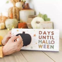 Chalk Halloween Tabletop Countdown