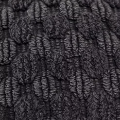 Charcoal Heavily Textured Pillow