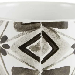 Charcoal Tile 3-pc. Bamboo Lid Jar Set