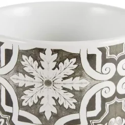 Charcoal Tile 3-pc. Bamboo Lid Jar Set