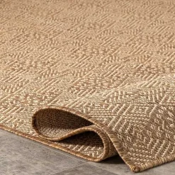 Charlotte Tan Elegant Outdoor Rug, 8x10