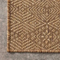 Charlotte Tan Elegant Outdoor Rug, 8x10