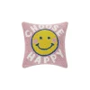 Choose Happy Hooked Wool Pillow
