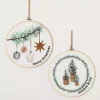 Christmas Pine Loom Wall Plaques