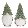 Christmas Pinetree Gnome Figurines, Set of 2
