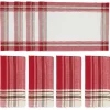Christmas Plaid 8-pc. Placemat & Napkin Set