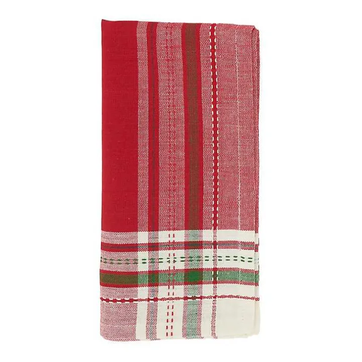 Christmas Plaid 8-pc. Placemat & Napkin Set