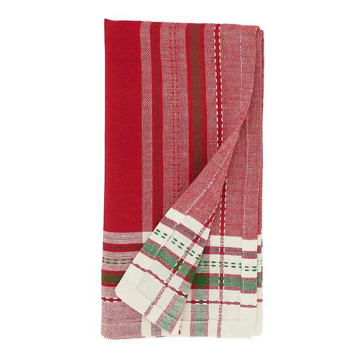 Christmas Plaid 8-pc. Placemat & Napkin Set