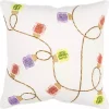 Christmas String Lights Indoor/Outdoor Pillow