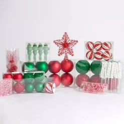 Christmas Tree Decorations 62-pc. Box Set