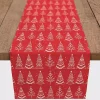 Christmas Tree Doodle Table Runner