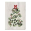 Christmas Tree Sentiment Canvas Print
