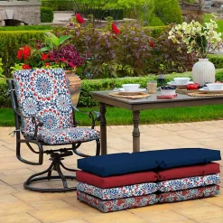 Clark Luxe Outdoor Dining Chair Cushion