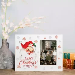 Classic Santa Merry Christmas Picture Frame, 4x6