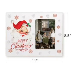 Classic Santa Merry Christmas Picture Frame, 4x6