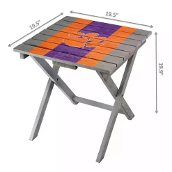 Clemson University Folding Outdoor Table