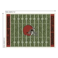 Cleveland Browns Home Field Area Rug, 6x8