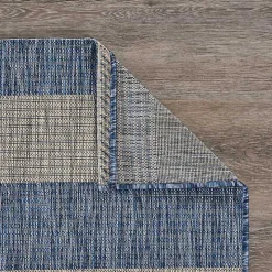 Coastal Stripes Outdoor Area Rug, 7x9