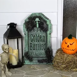 Colden Burried Tombstone Outdoor Halloween Décor