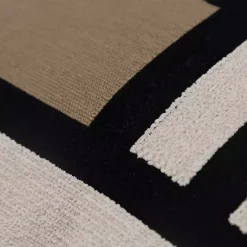 Colorblock Accent Throw Pillow