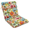 Colorful Floral Outdoor Chair Cushion
