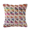 Colorful Geometric Handwoven Throw Pillow