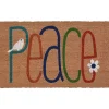 Colorful Peace Doormat