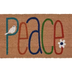 Colorful Peace Doormat