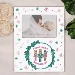 Confetti Nutcracker Trio Wreath Picture Frame, 4x6