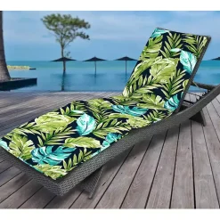 Cool Tropics Outdoor Chaise Cushion, 72x21 in.