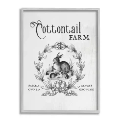 Cottontail Farm Framed Easter Wall Art