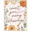 Count Your Many Blessings Framed Wall Plaque