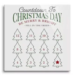 Countdown to Christmas Dry Erase Board, 12x12 in.