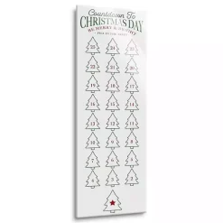 Countdown to Christmas Dry Erase Board, 8x24 in.