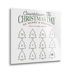 Countdown to Christmas Dry Erase Board, 12x12 in.