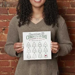 Countdown to Christmas Dry Erase Board, 8x8 in.